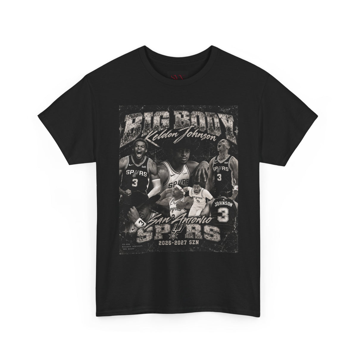 San Antonio Spurs "Keldon Johnson" Graphic Tee - 2026-2027 Season