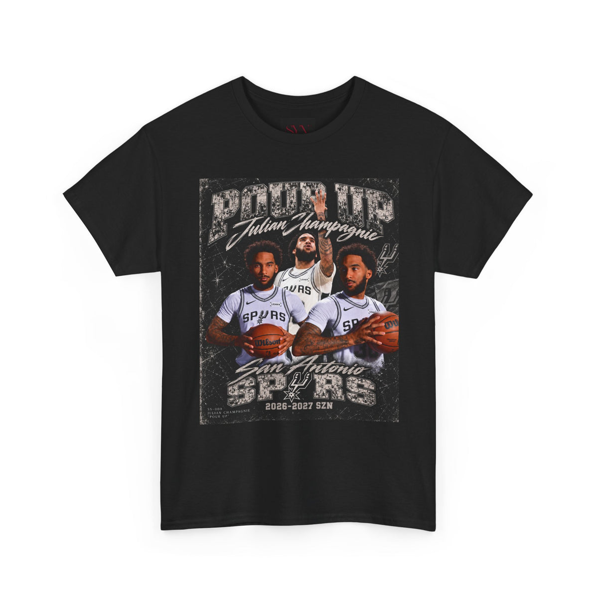 San Antonio Spurs 'Julian Champagnie' Graphic Tee - 2026-2027 Season