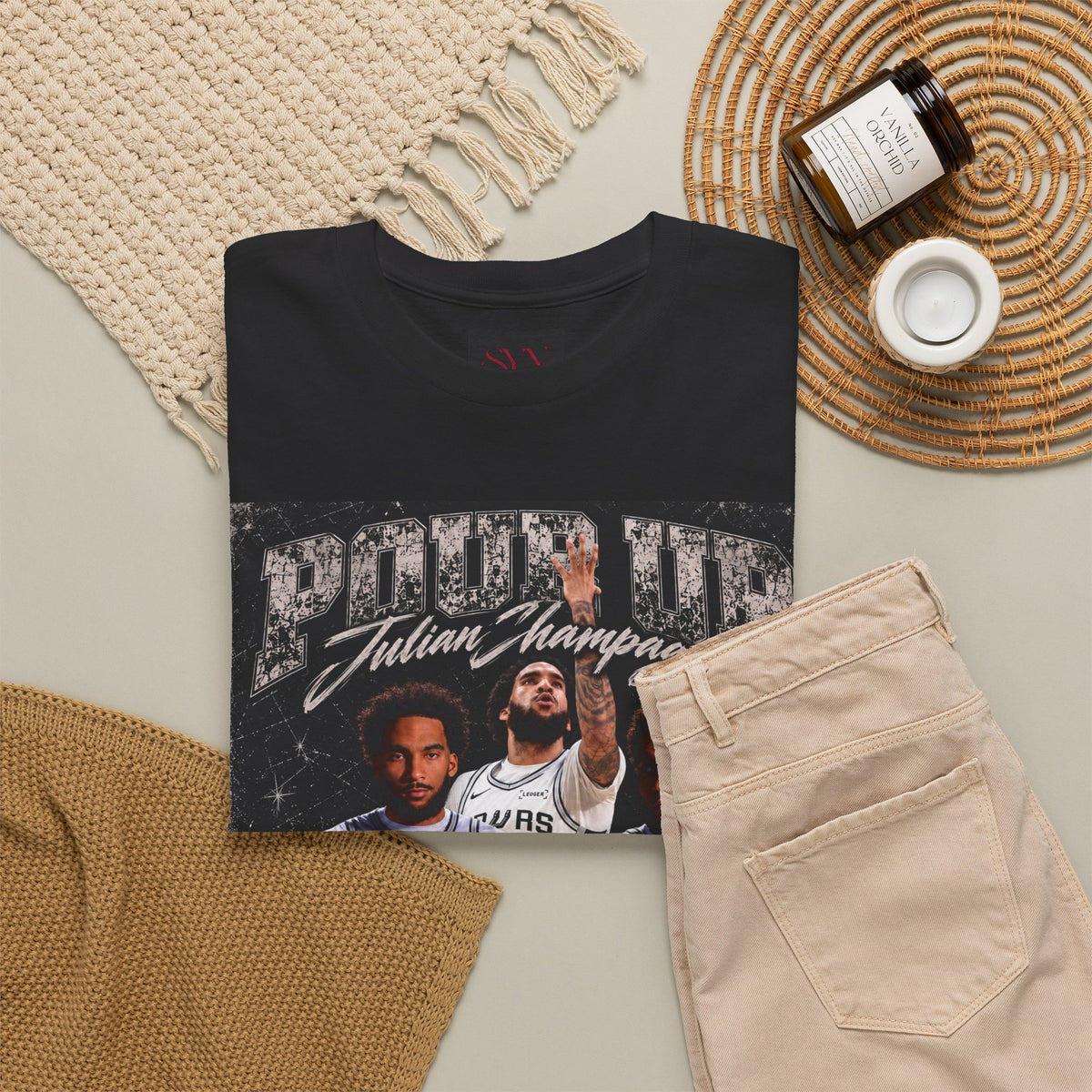 San Antonio Spurs 'Julian Champagnie' Graphic Tee - 2026-2027 Season