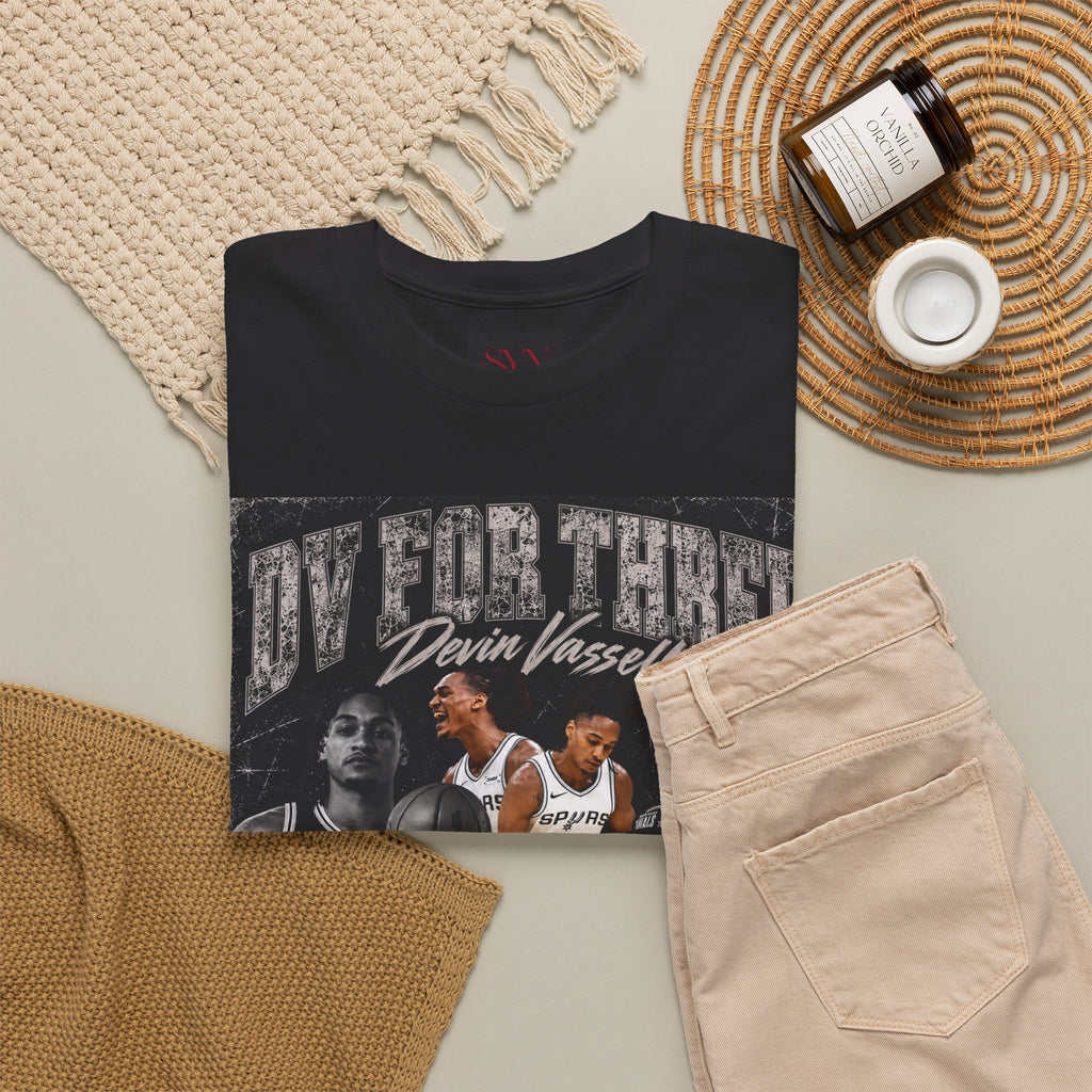 Spurs Devin Vassell Tribute Tee — "Live For These" Basketball Fan Shirt